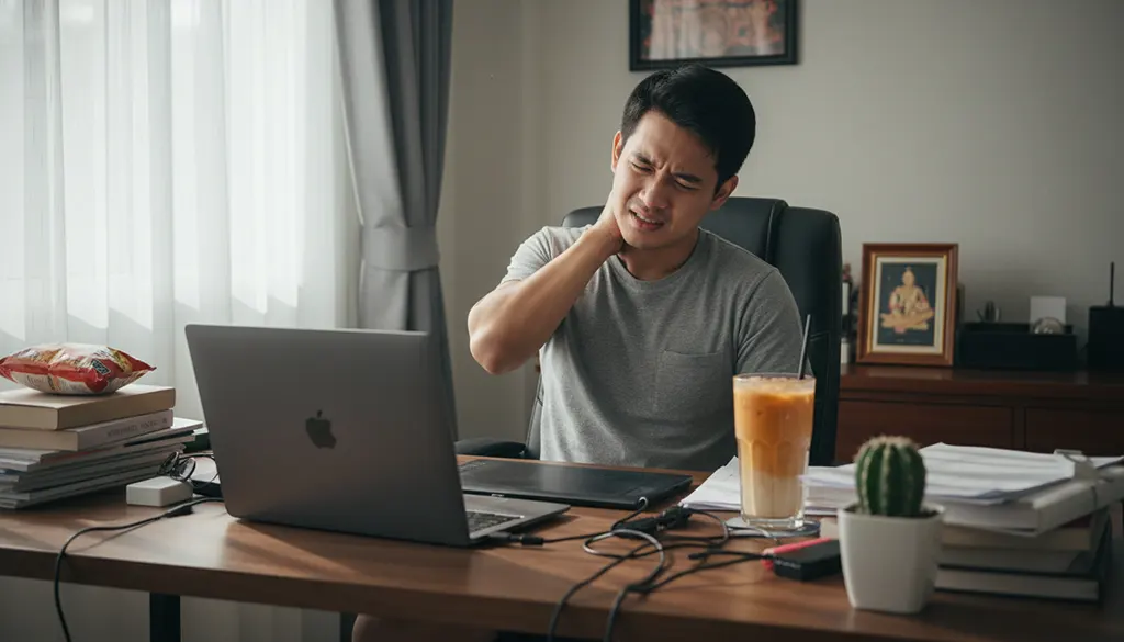 ปัญหาเมื่อยล้าสะสมในชีวิตประจำวัน